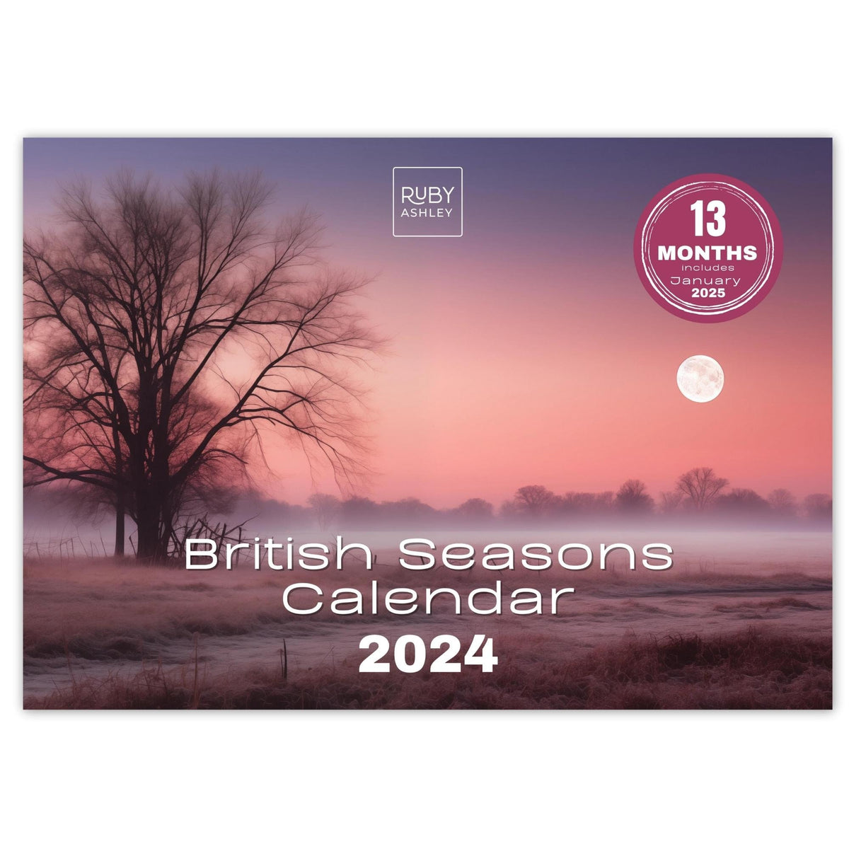2024 Calendar British Seasons 13 Months of Beautiful Seasonal Image